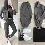 Winter Pocket Style Tracksuit